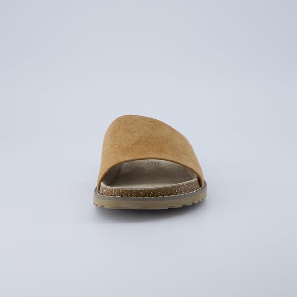 Ritual Suede Slides for Women, Slip On Womens Sandals with Cushioned Footbed and - Picture 8 of 9